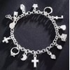 AHQQT Women's Fashion Silver Bracelet