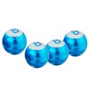 4 Pieces Billiard Shaped Car Tyre Air Caps Cover, 8