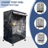 DUSTYPROTE Birdcage Cover, Universal Bird Cage Cover Good Night Blackout,