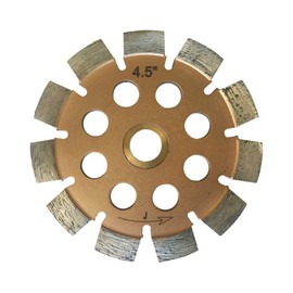 4.5" Diamond Tuck Point Blade for Mortar Joint 1/4" Width 12mm Height