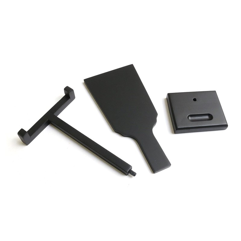 NBK CC1291 Mini Hagoita with Stand, Black (with Decorative Stand),