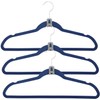 MOREBEST 20 Pcs Clothes Hanger Connector Hooks,Mini Cascading Velvet Hanger