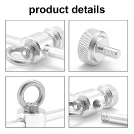 Outdoor Portable Aluminum Alloy Hung Tripod Camping Picnic Pot Hung Rack Set Extendable Pot Holder Stand Kit