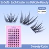 Sultrya Lash Clusters Cutey Eyelash Extensions Pre made Volume Fan