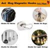 DrivePro Magnetic Hooks – Heavy Duty Swivel Carabiner Design, Refrigerator