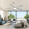 Vivastate Versatile 52-Inch Indoor Ceiling Fan with LED Light, Remote