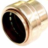ProLine NEW! MUELLER ProLine PUSH FIT 3/4" CAP, COPPER FITTING, 653-004LW