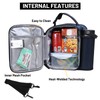 MIER Lunch Bag Small Cool Bag Expandable Cooler Bag for