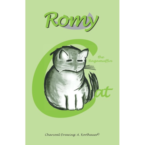 Romy, the Ragamuffin Cat - Notepad - Notebook - small