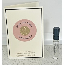 Tory Burch Sublime Rose Eau De Parfum 1.5ml Sample Spray 0.05 FL. OZ. Travel