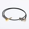 DRRI Timecode Systems BNC to Right Angle 3.5mm Mini Jack
