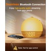 Sunrise Alarm Clock with Sound Machine - Wake Up Light,