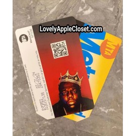 NOTORIOUS BIGGY SMALLS Commemorative metro card NYC Limited Edition (In a Case)