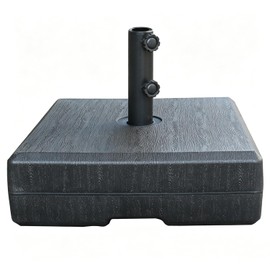 RANSENERS 40-60 kg Parasol Stand for Parasol with Roof Area Under 10 m², Filled with Water and Sand to Support Your Parasol