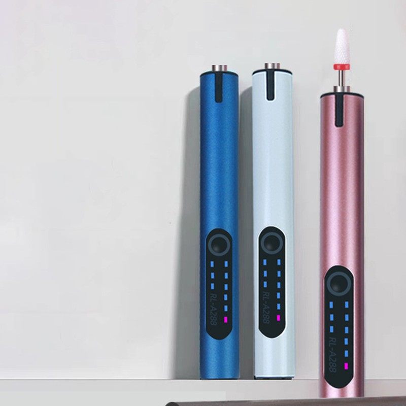 Electric Nail Grinding Machine Portable Rechargeable Nail Polishing Machine for