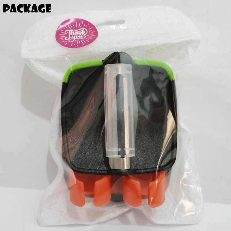 4 Pack Palm Peeler,Hand Vegetable Peeler, Finger Grips Comfortable to