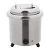 Commercial Grade Soup Kettle Soup Warmers with Flip-top Lid and