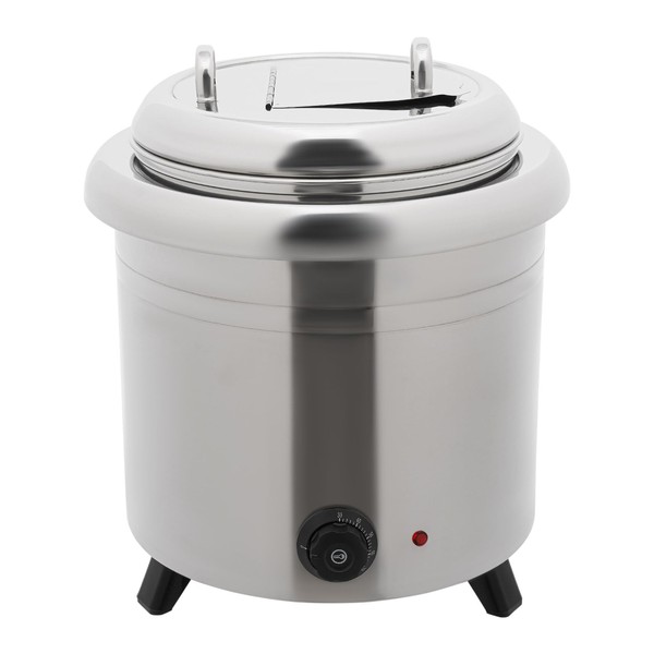 Commercial Grade Soup Kettle Soup Warmers with Flip-top Lid and