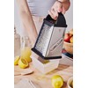 Avanti 4 Sided Stainless Steel Box Grater with Storage Box