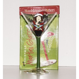 Christmas Martini Glass - "Merry Christmas Y'all"