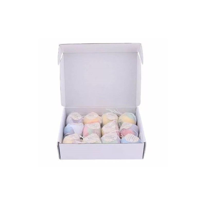 Fizzy Bath Bombs Gift Pack for Mom: 12pcs Bubble Spa