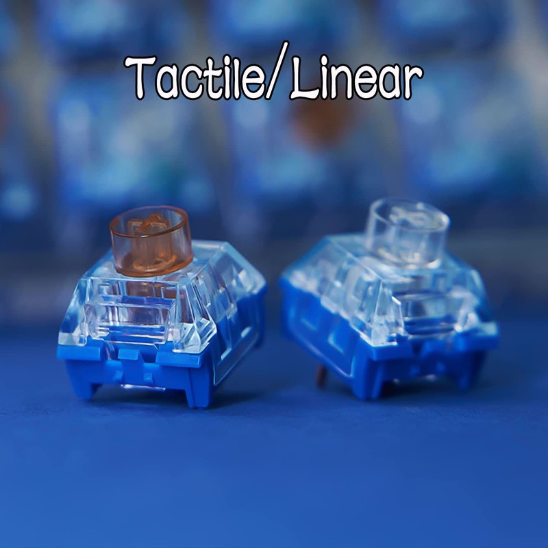 Kailh Box Islet Silent Switch,Linear Switch for Mechanical Keyboard（Linear Silent