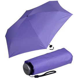 Doppler Super Mini Fibre Compact Pocket Umbrella Extremely Light and Small, Light purple