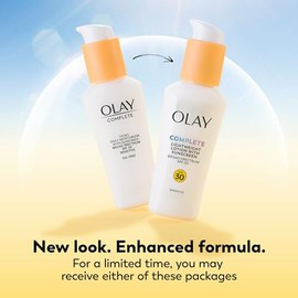 Olay Complete Daily Defense All Day Moisturizer With Sunscreen SPF30 Sensitive Skin, 2.5 fl. Oz., (Paquete de 2)