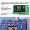 Solar Charge Controller PWM Panel Regulator Adjustable LCD Display 12V