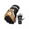 RDX Grappling Gloves Aura Plus T-17 (Gold, XL)