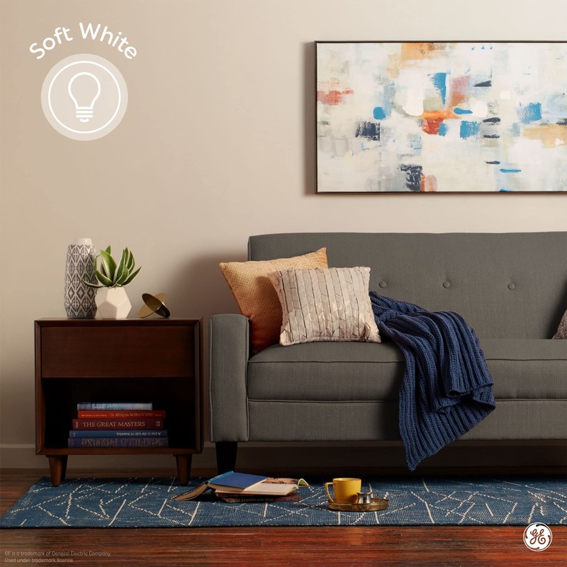 GE Basic LED Light Bulbs, 75 Watt, Soft White, A19