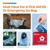Emergency Blankets (10 Packs, 84" L x 52" W) Mylar