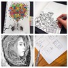 AKARUED Drafting Pen, Set of 9, Water-based Pen, Cartoon Pen,