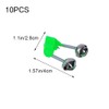FEISIDUNWSF 10 Pcs Fishing Bite Alarm Bells Double Metal Bells