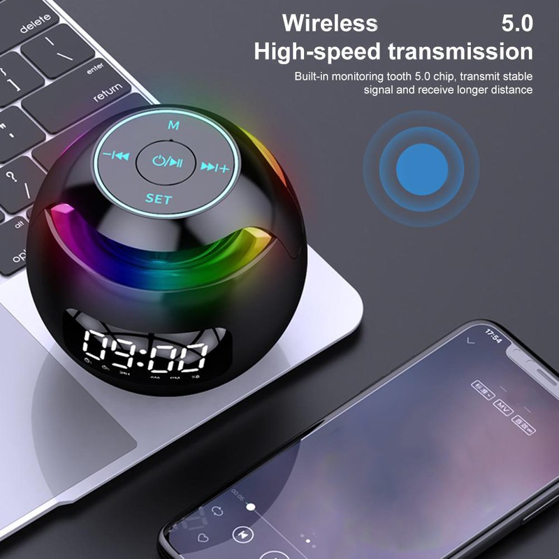Mini Bluetooth Speaker Wireless Bluetooth Sound Box with LED Display