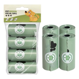 Poop Bags for Dogs, Dog Poop Bags Rolls and Small Trash Bags for Waste Cleanup, Extra Thick Doggie Poop Bags for Dog Pooper Scooper Scented Dog Waste Bags for Outdoor Puppy Walking and Travel 60 Count