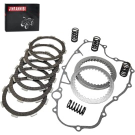 JINFANNIBI Clutch Kit Heavy Duty Springs and Cover Gasket fit Honda CRF150R/B 2007-2022