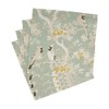 Caspari Scenic Songbirds Celadon Luncheon Napkins - 20 Per Package,