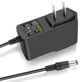 Facmogu 2 Pack 12V 1A AC/DC Power Supply, 100-240V AC to DC 12V 1A Power Adapter, 12W 12V 1 Amp Wall Adapter, 12 Volts 1000mA Regulated Switching Power Converter, with 5.5x2.5mm & 5.5x2.1mm DC Plug