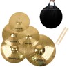 Keerpusi Cymbal Pack Alloy Cymbals Drum Cymbal Set 14"/16"/18"/20" Plus