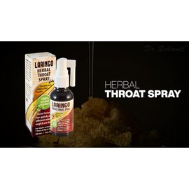 Dr. Schavit LARINGO 100% Natural Herbal Throat Spray Contains Pure Natural Bee Propolis.