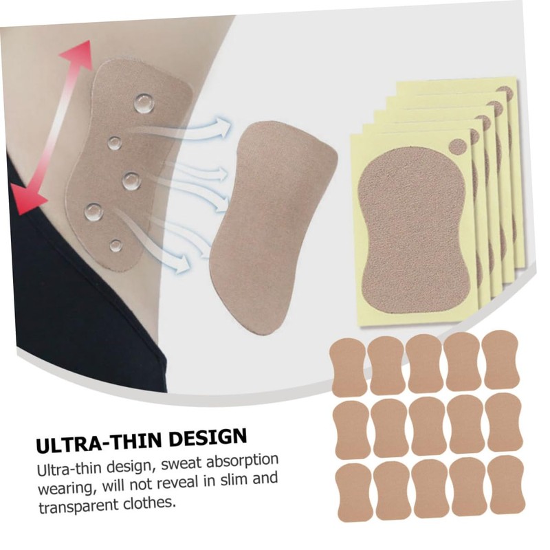 MERRYHAPY Sweat Absorbent Pads for Underarms Foot Care Men's Armpit