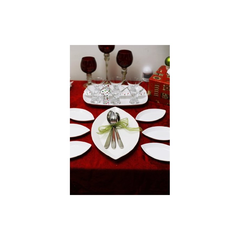 Fortessa Grand City 18/10 Stainless Steel Flatware Table Fork, Set