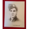 Wild Bill Signed young sketch in Uniform