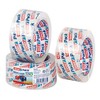 Tesa Crystal Clear Packing Tape 3 Rolls 66 m x