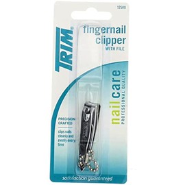 Trim Nailclipper Size Ea Trim Fingernail Clipper With File 12500 1 Ct