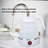 Mini Folding Kettle Stainless Steel Portable Water Kettle One Button