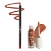 Lip Combo Gloss Stuck On You + Delineador Italia Deluxe
