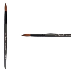 Raphael Stradivarius Synthetic Kolinsky Watercolor Brush, Round, 8