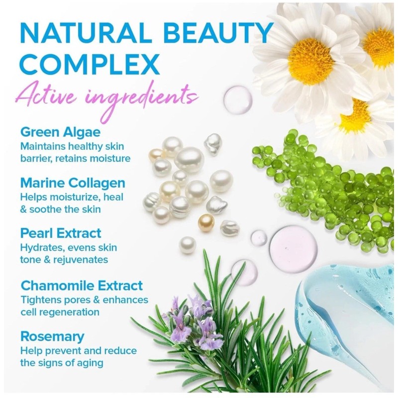 Collagen ++ MAREE Facial Masks with Marine Collagen & Hyaluronic